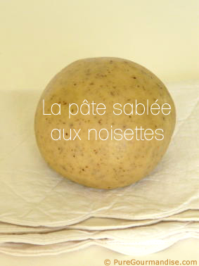 pâte sablée aux noisettes